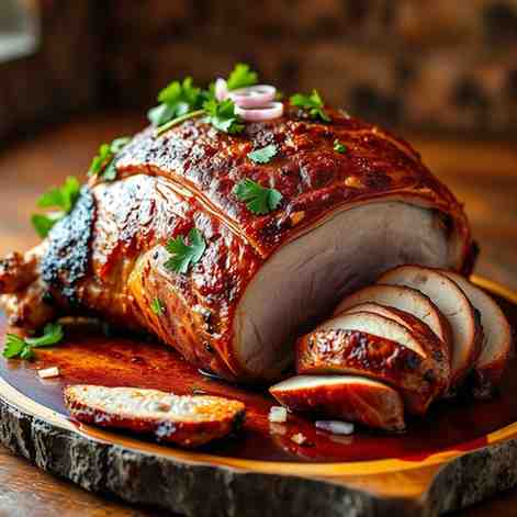 Puerto Rican Lechón Asado - Perfect Roasted Pork Shoulder